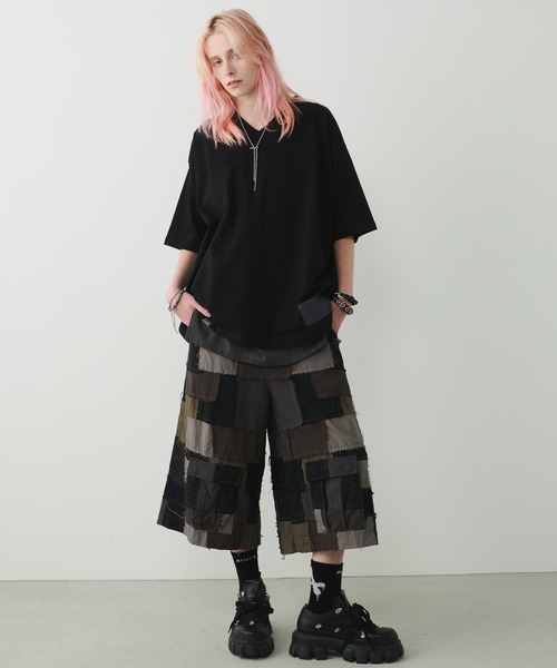 AIVER(アイバー)の「AIVER 30/2ウォッシュ天竺フットボールS/S TEE(Tシャツ/カットソー・メンズ・ホワイト/ナチュラル/ブラック・SMALL/MEDIUM/LARGE)」の22枚目の写真