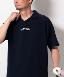 (SA) ドライ ジャガード 襟付き 半袖 Tシャツ