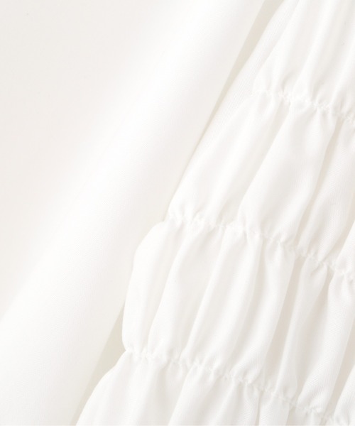 JILL by JILL STUART(ジルバイジルスチュアート)の「◇ビスチェ風シャーリングブラウス(シャツ/ブラウス・レディース・ホワイト/ピンク・FREE)」の13枚目の写真