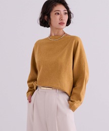 UR'S（ユアーズ）の「ボートネックドルマンスリーブベーシックニット（ニット/セーター）」