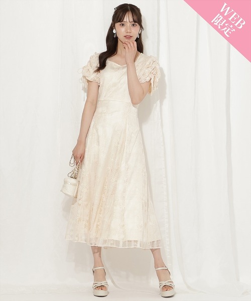 WILLSELECTION - L！ウィルセレクション♡大人気 お花刺繍ニット WILLSELECTION（ウィルセレクション）の「フラワー刺繍Vネック
