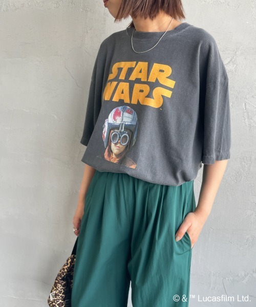GOOD ROCK SPEED（グッドロックスピード）の「[GOOD ROCK SPEED/グッドロックスピード] 別注 / STAR WARS / ANAKIN SKYWALKER / プリントTシャツ / ディズニー（Tシャツ/カットソー・レディース・チャコール・M/L/XL）」の16枚目の写真