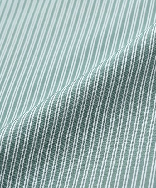【新品】COHINAストライプカシュクールタックワンピース　regular ストライプカシュクールタックワンピース-short & regular