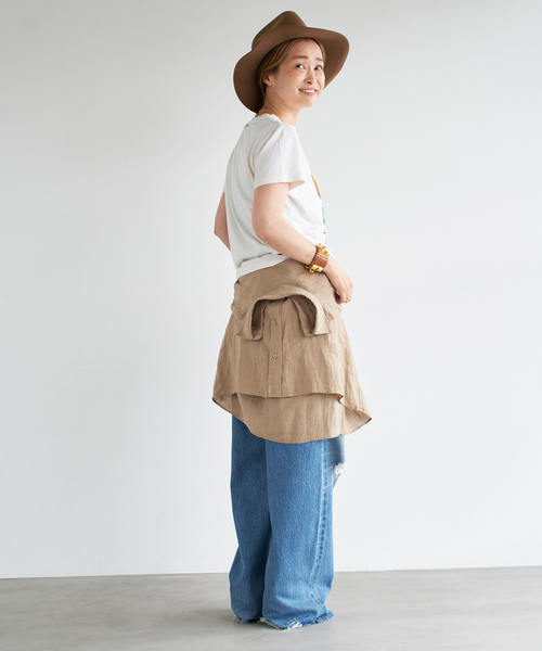 RE/DONE/リダン】CLASSIC TEE PEANUTS CRUSH（Tシャツ