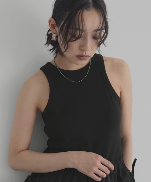 hellam(へラム)の「カラービーズチョーカー(ネックレス・レディース・レッド/グリーン・FREE)」の12枚目の写真