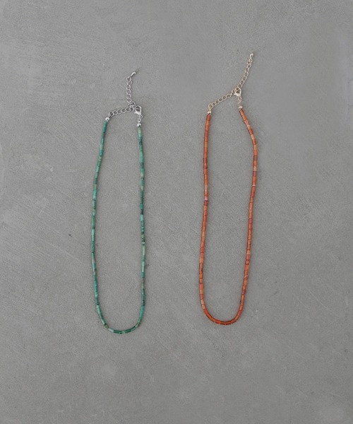 hellam(へラム)の「カラービーズチョーカー(ネックレス・レディース・レッド/グリーン・FREE)」の17枚目の写真