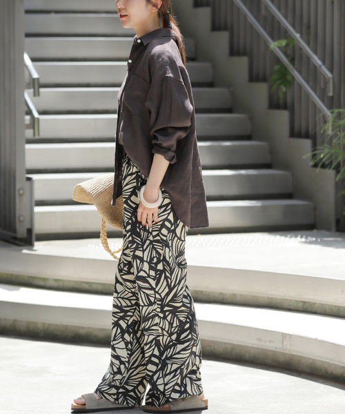 リーフプリントイージーパンツ（その他パンツ）｜JOURNAL