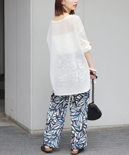 JOURNAL STANDARD relume リーフプリントイージーパンツ リーフプリントイージーパンツ（その他パンツ）｜JOURNAL