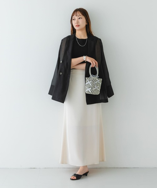 RODE SKO（ロデスコ）の「リボンビーズバッグ（ハンドバッグ・レディース・ブラック/グレー・ONE）」の12枚目の写真