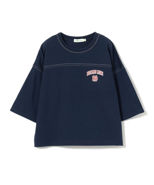 BEAMS mini（ビームスミニ）の「ワイド 天竺 セットアップ 2025FW（90～150cm）（サロペット/オーバーオール・キッズ・ワイン/ネイビー/ブラウン系その他4・100/90/120/110/150/140/130）」の22枚目の写真