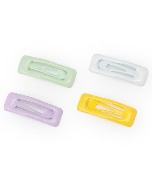 petit main（プティマイン）の「アソートヘアピンセット/L（ヘアピン・キッズ・スモークピンク/オレンジ系/ラベンダー・F）」の2枚目の写真