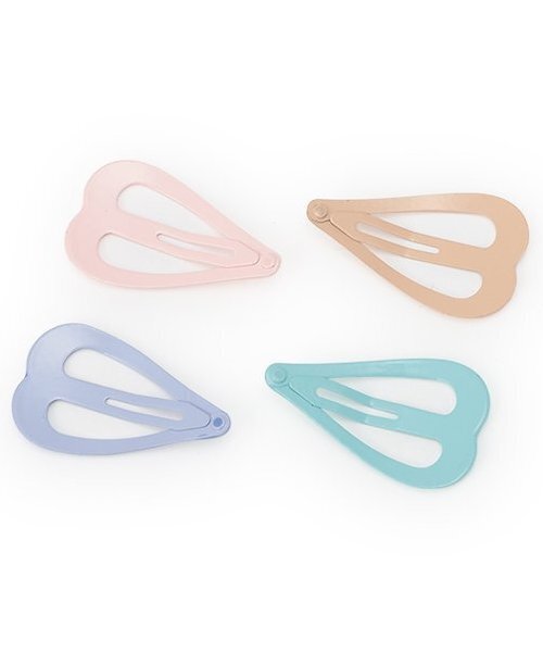petit main（プティマイン）の「アソートヘアピンセット/L（ヘアピン・キッズ・スモークピンク/オレンジ系/ラベンダー・F）」の4枚目の写真