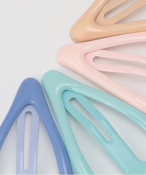 petit main（プティマイン）の「アソートヘアピンセット/L（ヘアピン・キッズ・スモークピンク/オレンジ系/ラベンダー・F）」の6枚目の写真
