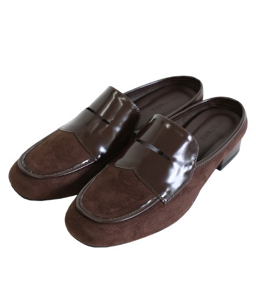 select MOCA(セレクトモカ)の「フェイクスエードヒールローファー(ローファー・レディース・ブラウン/ブラック・LARGE/MEDIUM/SMALL)」の19枚目の写真