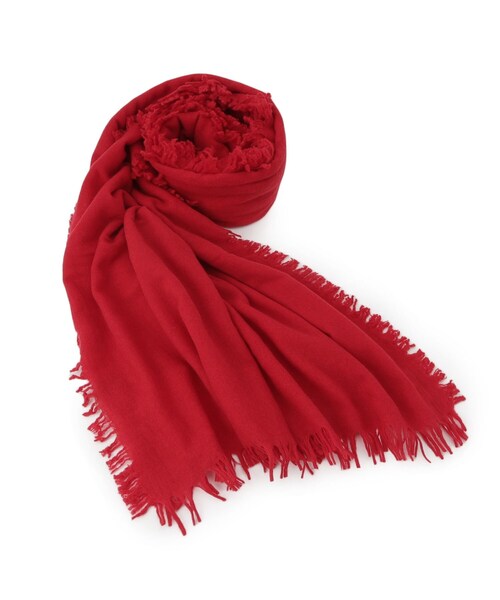 ASAUCE MELER（アソースメレ）ファインラムエアリーソリッドウールストール