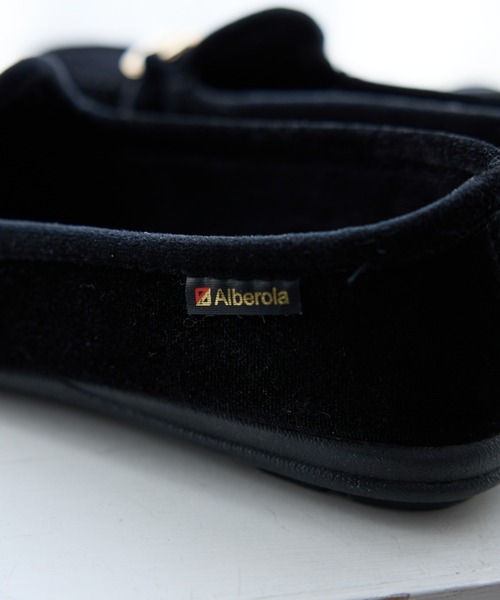 ALBEROLA（アルベローラ）の「【ALBEROLA / アルベローラ】ベロア ビットローファー / フラットシューズ（ローファー・レディース・ブラック/グレー・25/24/23/22）」の13枚目の写真
