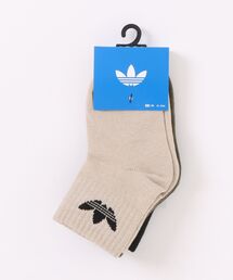 adidas | adidas アディダス K ANKLE SOCK 3P 3Pソックス JW2934 STON/FOLV/BLK(ソックス/靴下)