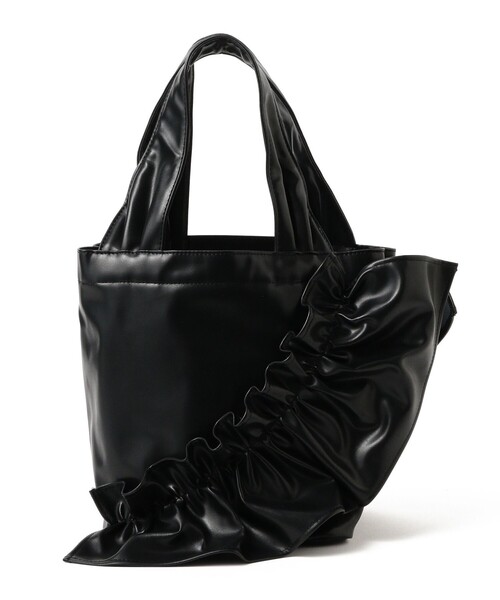 HELOYSE（エロイーズ）の「HELOYSE / mercury pu leather bag（トートバッグ・レディース・ブラック/シルバー・ONE SIZE）」の8枚目の写真