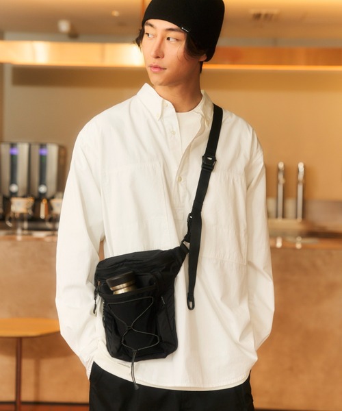 Snow Peak（スノーピーク）の「Snow Peak / ALK Shoulder Bag ショルダーバッグ（ショルダーバッグ・メンズ・グレー/ブラック・ONE SIZE）」の2枚目の写真