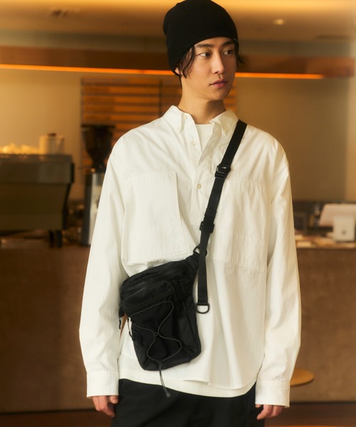 Snow Peak（スノーピーク）の「Snow Peak / ALK Shoulder Bag ショルダーバッグ（ショルダーバッグ・メンズ・グレー/ブラック・ONE SIZE）」の5枚目の写真