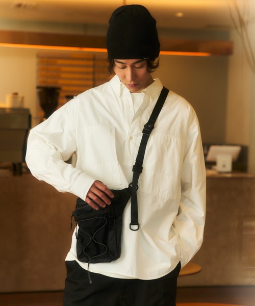 Snow Peak（スノーピーク）の「Snow Peak / ALK Shoulder Bag ショルダーバッグ（ショルダーバッグ・メンズ・グレー/ブラック・ONE SIZE）」の6枚目の写真