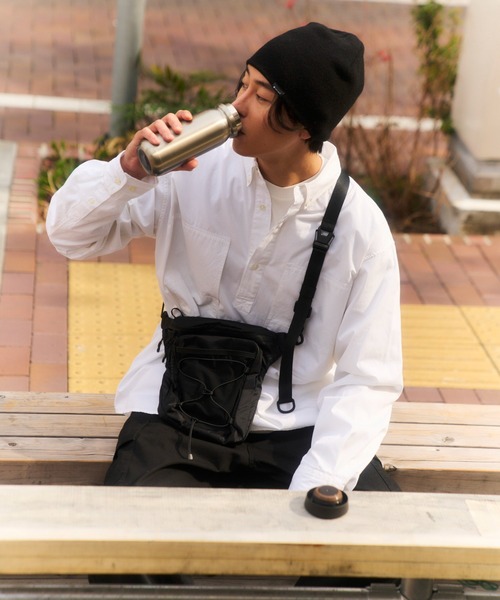 Snow Peak（スノーピーク）の「Snow Peak / ALK Shoulder Bag ショルダーバッグ（ショルダーバッグ・メンズ・グレー/ブラック・ONE SIZE）」の12枚目の写真