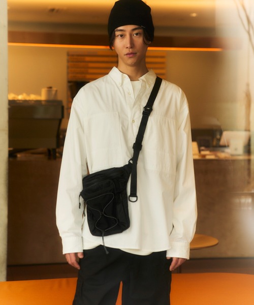 Snow Peak（スノーピーク）の「Snow Peak / ALK Shoulder Bag ショルダーバッグ（ショルダーバッグ・メンズ・グレー/ブラック・ONE SIZE）」の4枚目の写真