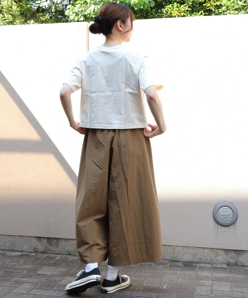 GYMPHLEX(ジムフレックス)の「Gymphlex/ジムフレックス クルーネックプルオーバー CREW NECK PULLOVER GY-C0489 CPJ(Tシャツ/カットソー・レディース・ブラウン/ネイビー/ナチュラル/チャコールグレー・14)」の17枚目の写真