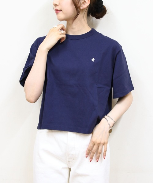 【新品】DOORS　スウェットクルーネックプルオーバー G.BLUE Gymphlex/ジムフレックス クルーネックプルオーバー CREW NECK
