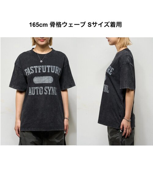 WHO'S WHO gallery(フーズフーギャラリー)の「【KOOKYN】 PASTFUTUREカレッジケミカルウオッシュTEE/3サイズ(Tシャツ/カットソー・レディース・チャコールグレー/グレー/アイボリー・LARGE/SMALL/MEDIUM)」の11枚目の写真