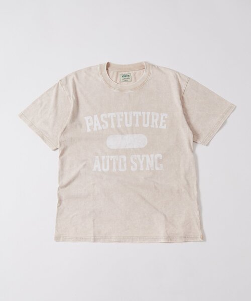 WHO'S WHO gallery(フーズフーギャラリー)の「【KOOKYN】 PASTFUTUREカレッジケミカルウオッシュTEE/3サイズ(Tシャツ/カットソー・レディース・チャコールグレー/グレー/アイボリー・LARGE/SMALL/MEDIUM)」の6枚目の写真