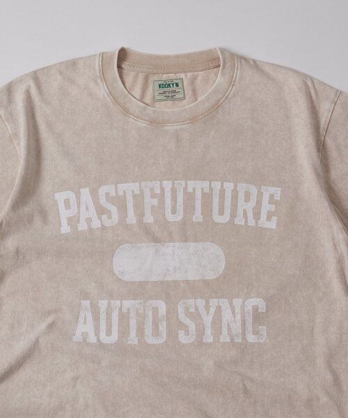 WHO'S WHO gallery(フーズフーギャラリー)の「【KOOKYN】 PASTFUTUREカレッジケミカルウオッシュTEE/3サイズ(Tシャツ/カットソー・レディース・チャコールグレー/グレー/アイボリー・LARGE/SMALL/MEDIUM)」の7枚目の写真
