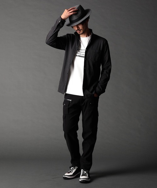 NICOLE CLUB FOR MEN（ニコルクラブフォーメン）の「アラカルトハット（ハット・メンズ・ブラック/トップグレー/その他1/その他2・FREE）」の7枚目の写真