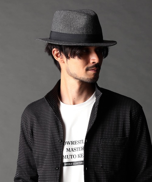 NICOLE CLUB FOR MEN（ニコルクラブフォーメン）の「アラカルトハット（ハット・メンズ・ブラック/トップグレー/その他1/その他2・FREE）」の15枚目の写真