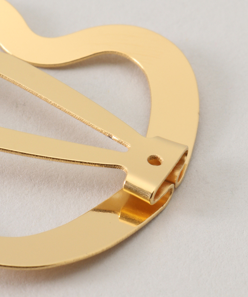 セール】CLINQ 別注 NAOMI SET XS[GOLD]：ヘアクリップ（バレッタ/ヘア