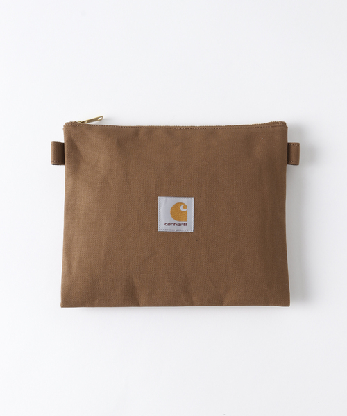 Carhartt WIP（カーハートダブリューアイピー）の「CARHARTT WIP / カーハート ダブリューアイピー CANVAS POUCH SET I034758（ショルダーバッグ・メンズ・ブラウン・FREE）」の2枚目の写真