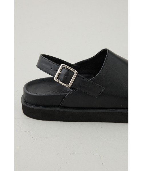 crie conforto（クリーコンフォルト）の「バックベルトサボ　靴（スリッポン・レディース・ブラウン/ブラック・LL/LARGE/MEDIUM/SMALL）」の7枚目の写真