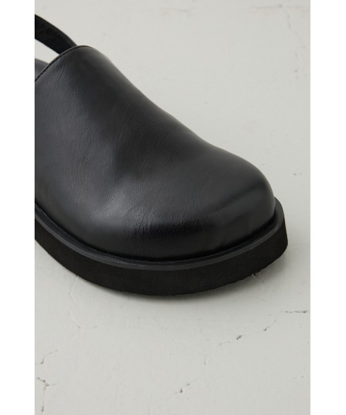 crie conforto（クリーコンフォルト）の「バックベルトサボ　靴（スリッポン・レディース・ブラウン/ブラック・LL/LARGE/MEDIUM/SMALL）」の8枚目の写真