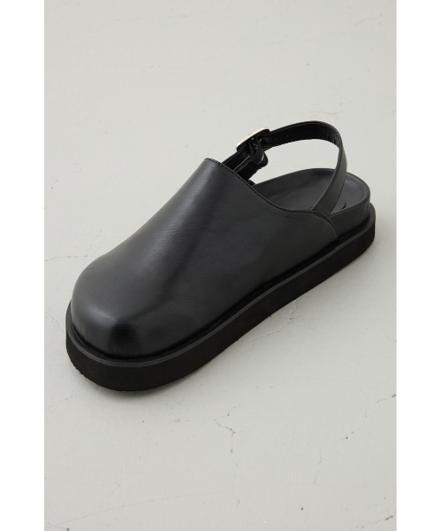 crie conforto（クリーコンフォルト）の「バックベルトサボ　靴（スリッポン・レディース・ブラウン/ブラック・LL/LARGE/MEDIUM/SMALL）」の9枚目の写真