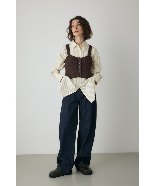 crie conforto（クリーコンフォルト）の「バックベルトサボ　靴（スリッポン・レディース・ブラウン/ブラック・LL/LARGE/MEDIUM/SMALL）」の12枚目の写真