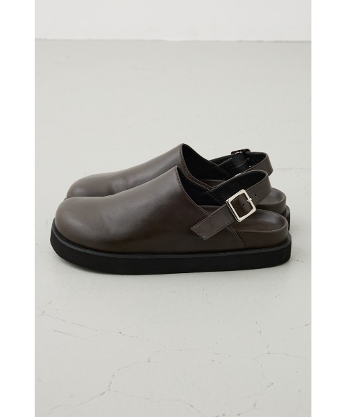 crie conforto（クリーコンフォルト）の「バックベルトサボ　靴（スリッポン・レディース・ブラウン/ブラック・LL/LARGE/MEDIUM/SMALL）」の13枚目の写真