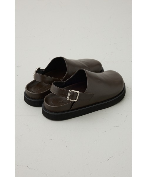 crie conforto（クリーコンフォルト）の「バックベルトサボ　靴（スリッポン・レディース・ブラウン/ブラック・LL/LARGE/MEDIUM/SMALL）」の14枚目の写真