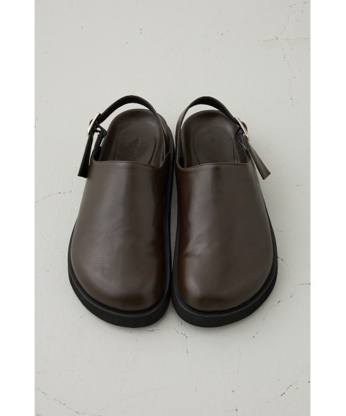 crie conforto（クリーコンフォルト）の「バックベルトサボ　靴（スリッポン・レディース・ブラウン/ブラック・LL/LARGE/MEDIUM/SMALL）」の15枚目の写真