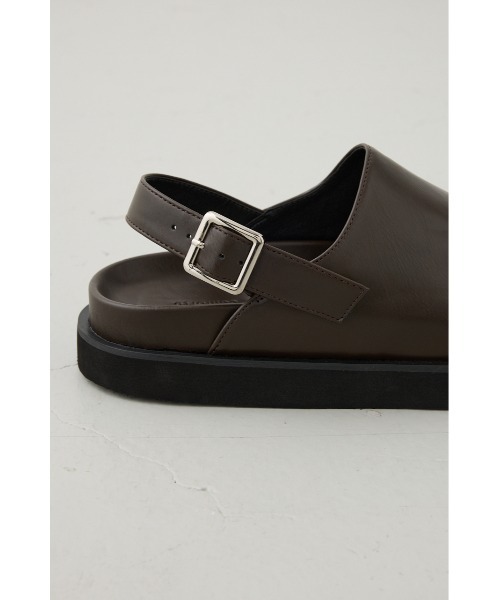 crie conforto（クリーコンフォルト）の「バックベルトサボ　靴（スリッポン・レディース・ブラウン/ブラック・LL/LARGE/MEDIUM/SMALL）」の16枚目の写真