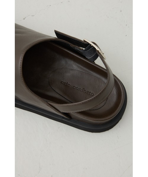 crie conforto（クリーコンフォルト）の「バックベルトサボ　靴（スリッポン・レディース・ブラウン/ブラック・LL/LARGE/MEDIUM/SMALL）」の19枚目の写真