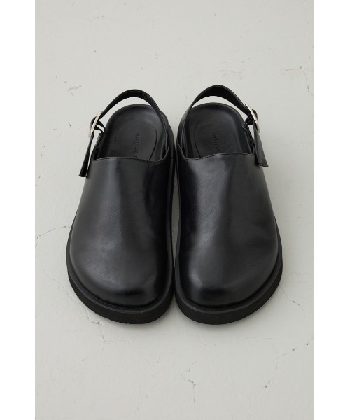 crie conforto（クリーコンフォルト）の「バックベルトサボ　靴（スリッポン・レディース・ブラウン/ブラック・LL/LARGE/MEDIUM/SMALL）」の20枚目の写真