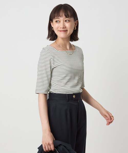 miiinさま【green label relaxing】ツイルクロップドJK ツイル クロップド ジャケット ―マシンウォッシャブル・防シワ―