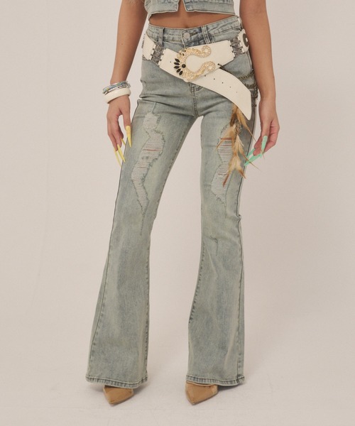 セール】【d.i.a. セットアップ】デニム2点セット ベスト＆パンツ