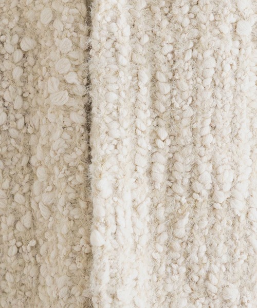 RAGEBLUE(レイジブルー)の「フロントフック/Vネックスラブニットベスト(ベスト・レディース・オフホワイト/ブラック・FREE)」の20枚目の写真