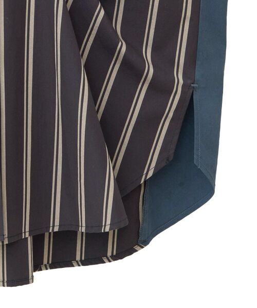 Editt by YECCA VECCA（エディットバイイェッカヴェッカ）の「2way袖デザインロングシャツ（シャツ/ブラウス・レディース・ブラック系その他2/イエロー系その他3/カーキ・FREE）」の9枚目の写真